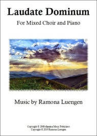 Laudate Dominum P.O.D. SATB choral sheet music cover Thumbnail